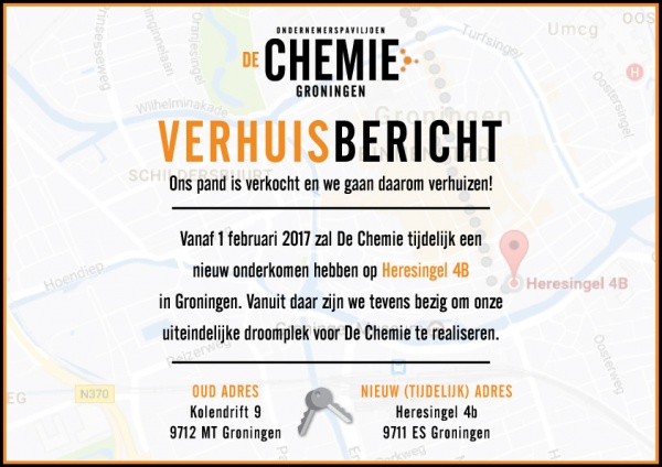 DeChemie verhuisbericht
